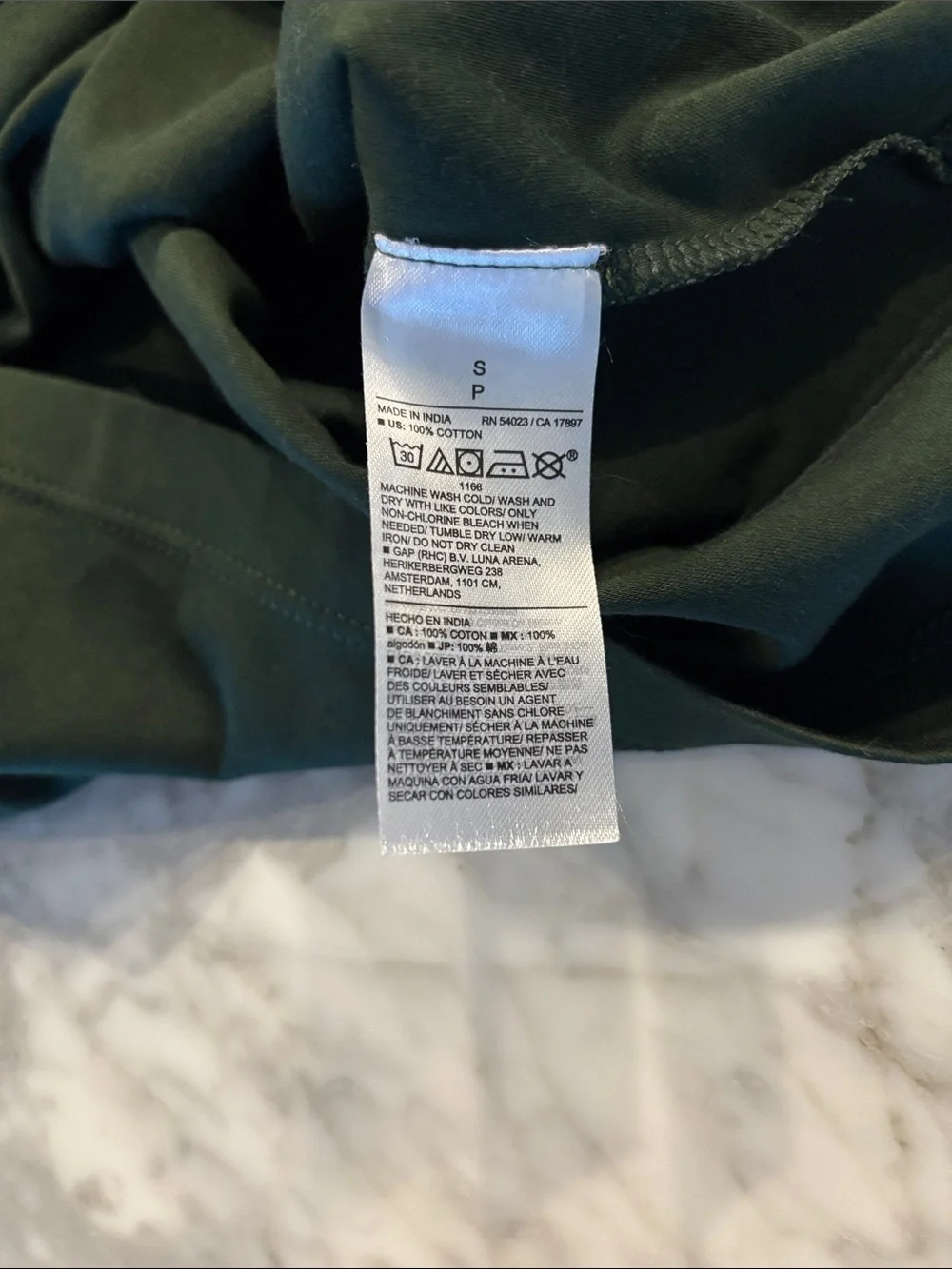 Banana republic Olive Green Men's Polo Shirt